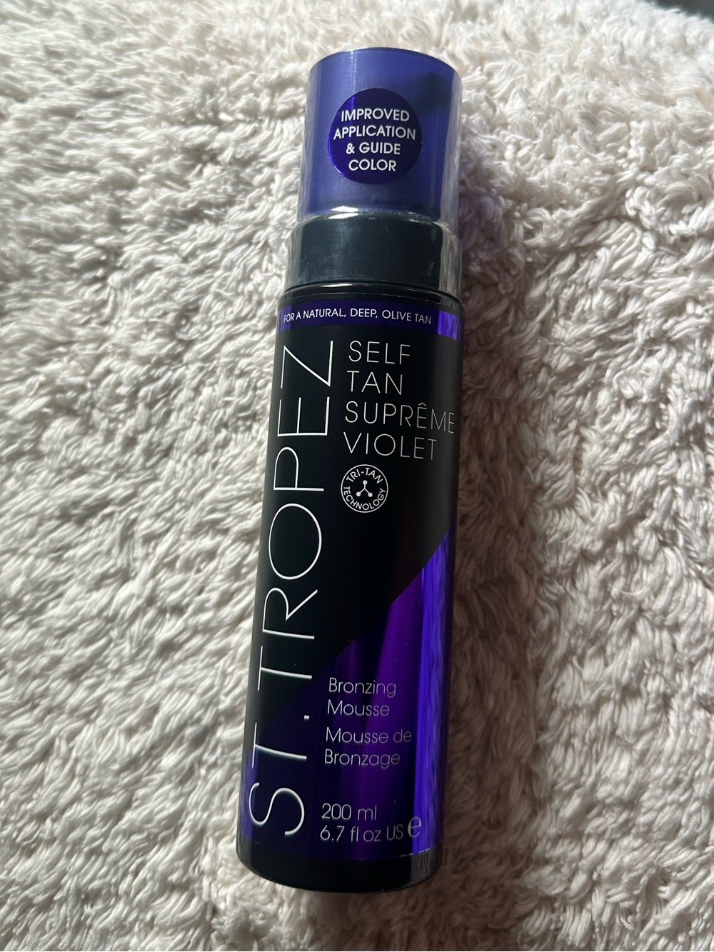 St. Tropez- self tan suprěme violet bronzing mousse